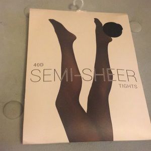 Semi-sheer 40D Tights Forever 21